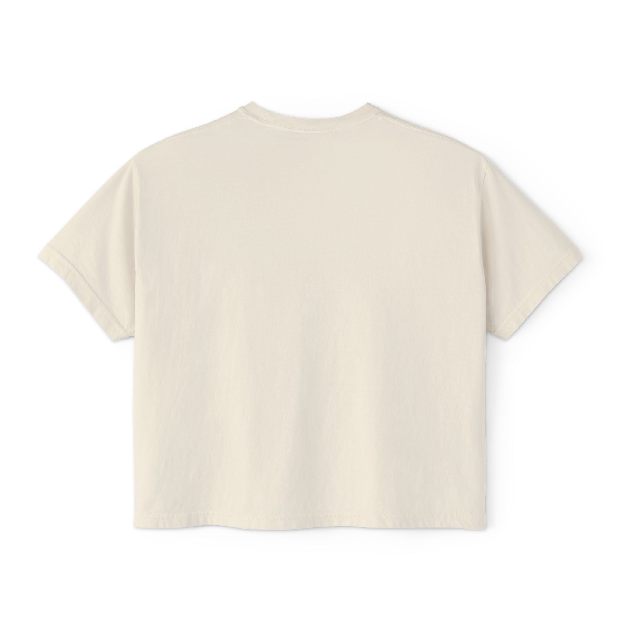 Book Lover Boxy Tee — Women's Casual Graphic Shirt with Stack of Books