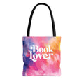 Book Lover Tote Bag — Colorful Watercolor Library Tote