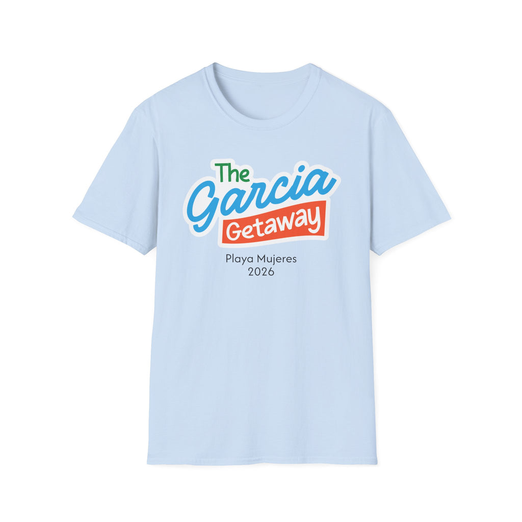 The Garcia Getaway Playa Mujeres 2026 T-Shirt