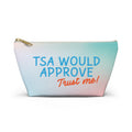 TSA Would Approve Accessory Pouch — Travel Cosmetic Bag, Toiletry Organizer