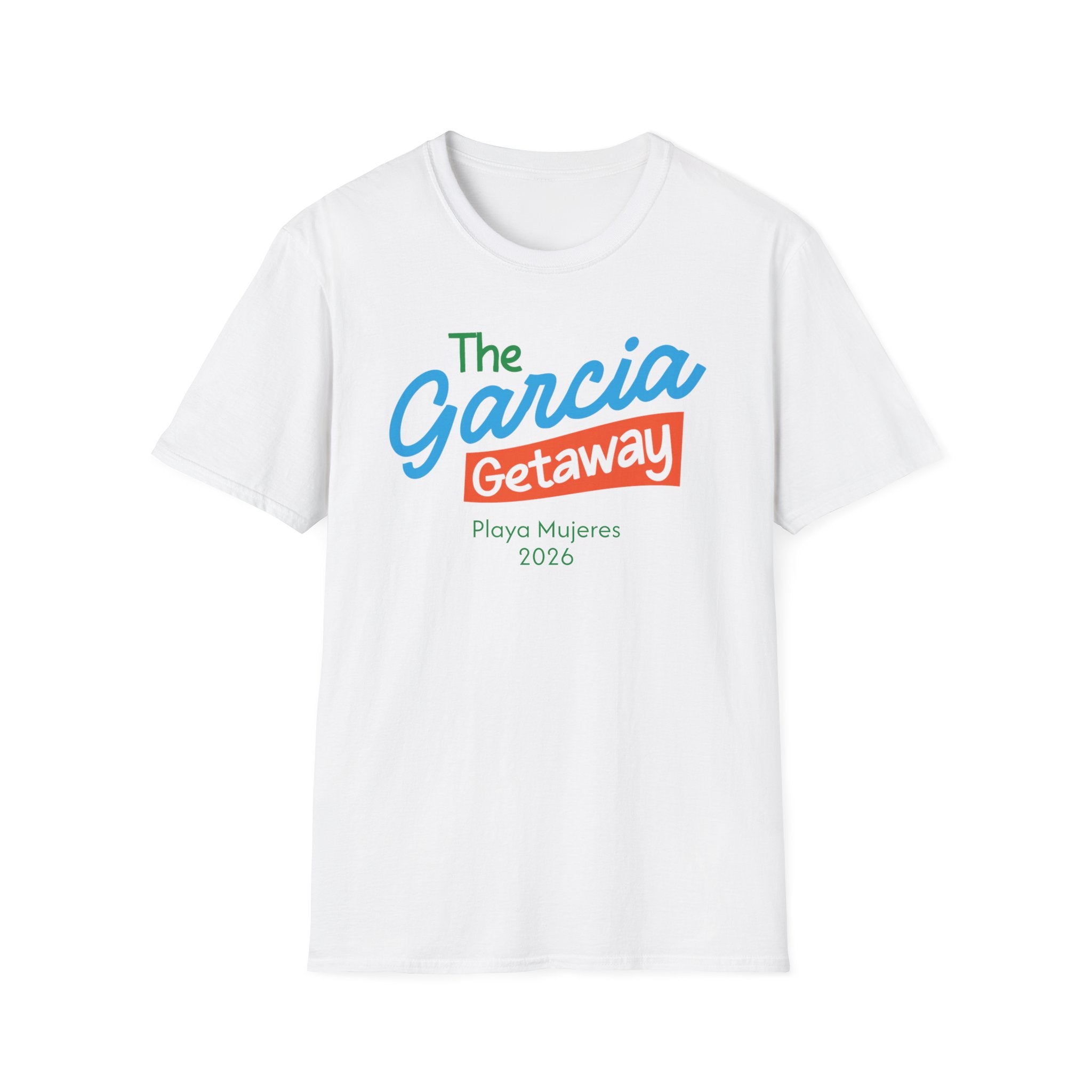 The Garcia Getaway Playa Mujeres 2026 T-Shirt